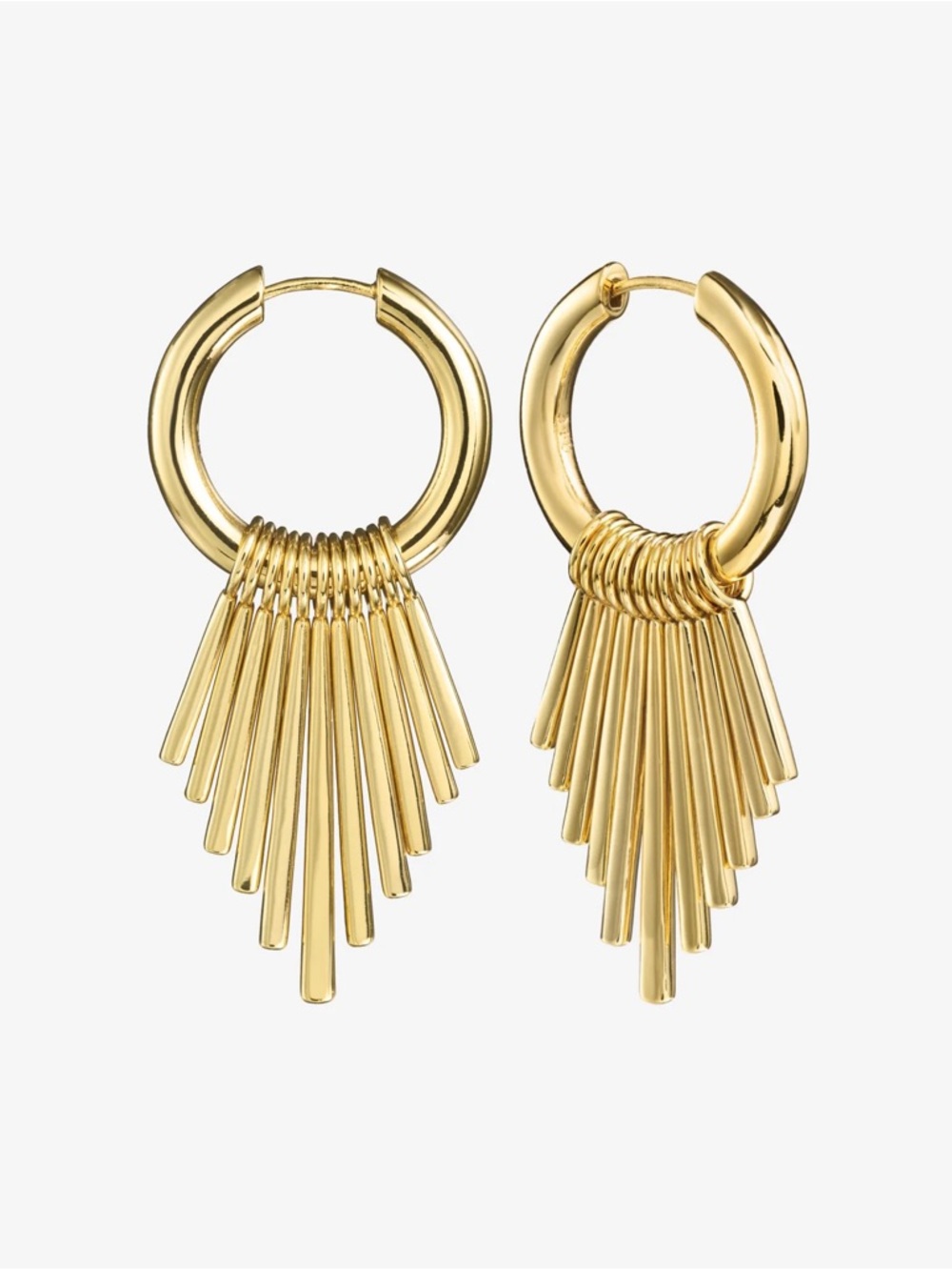 Ask and Embla MAYA SUNBEAM EARRINGS Gold - Picture 2 of 7